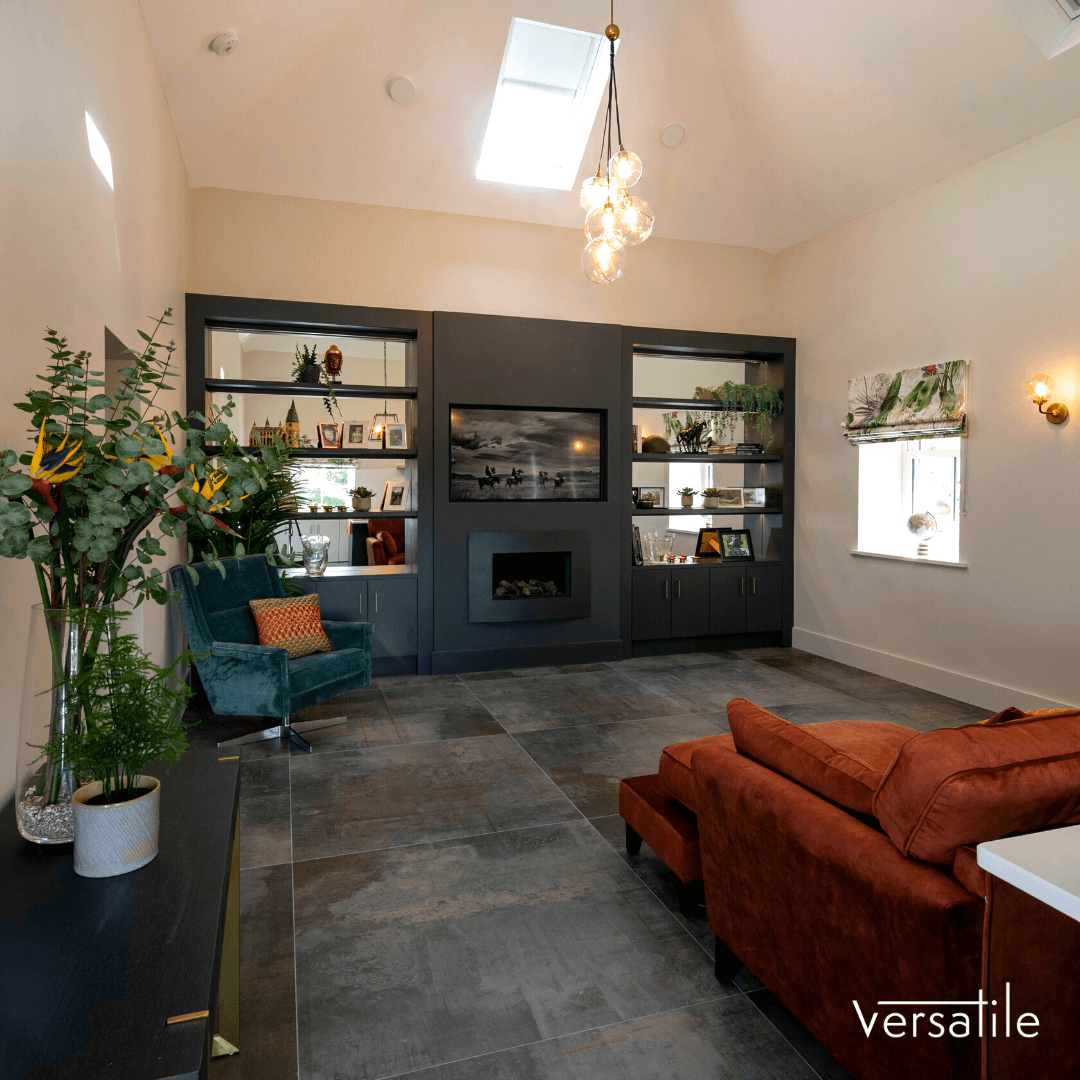 Large Format Tiles in small cottage in blackrock