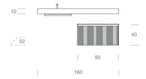 Tricot 02- 1600 Vanity Unit and Basin dimentions