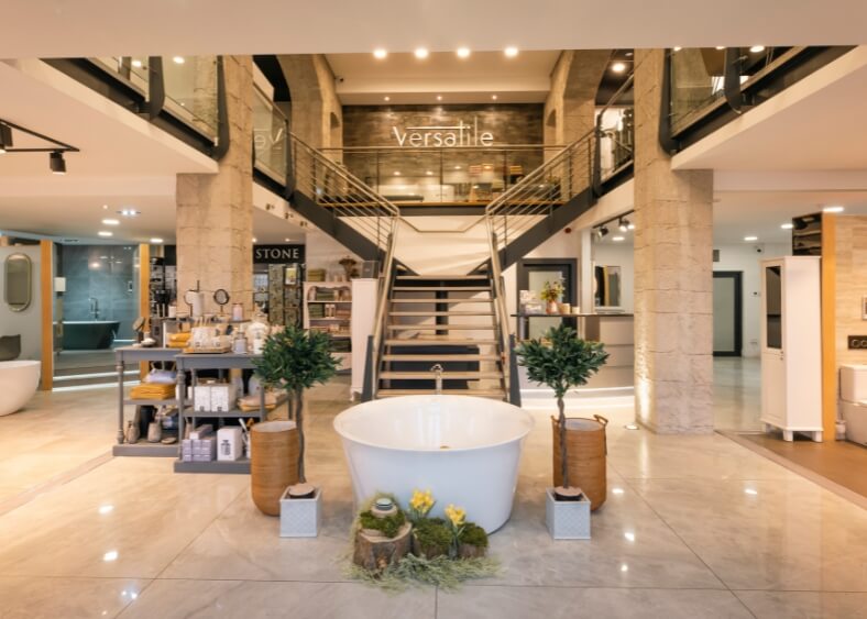 Versatile Bathroom & tiles Showroom in Navan