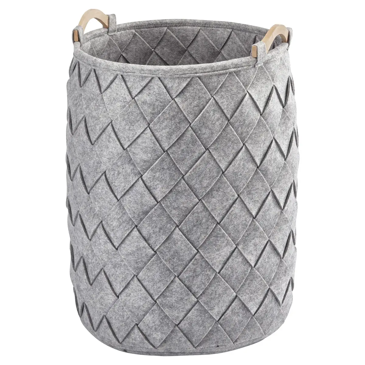 Aquanova - Amy Laundry basket silver grey