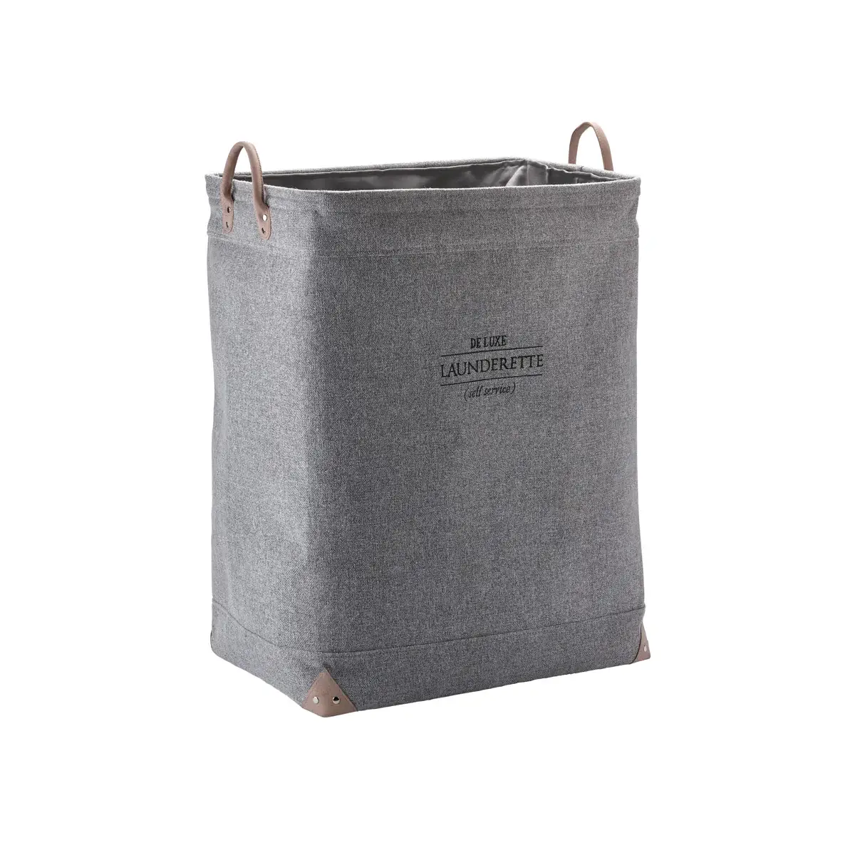 Aquanova - Lubin laundry basket Beige Silver Grey