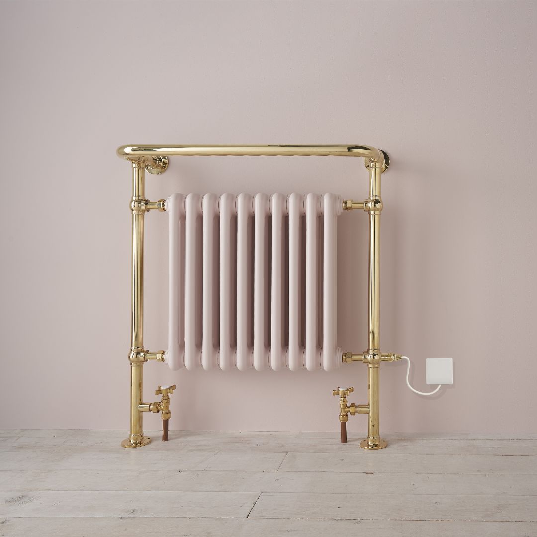 Balmoral Electric pink and brushed brass