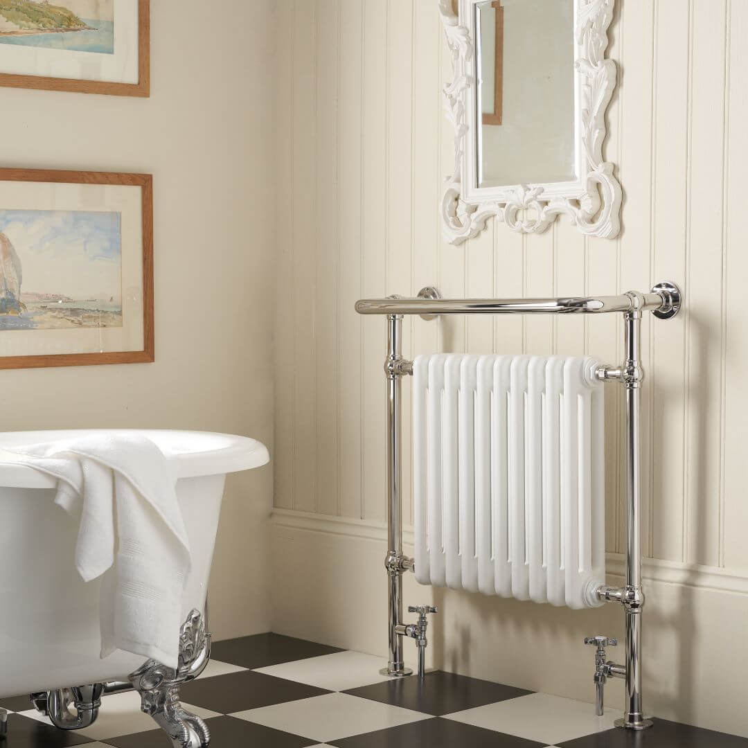 Balmoral Electric white and chrome
