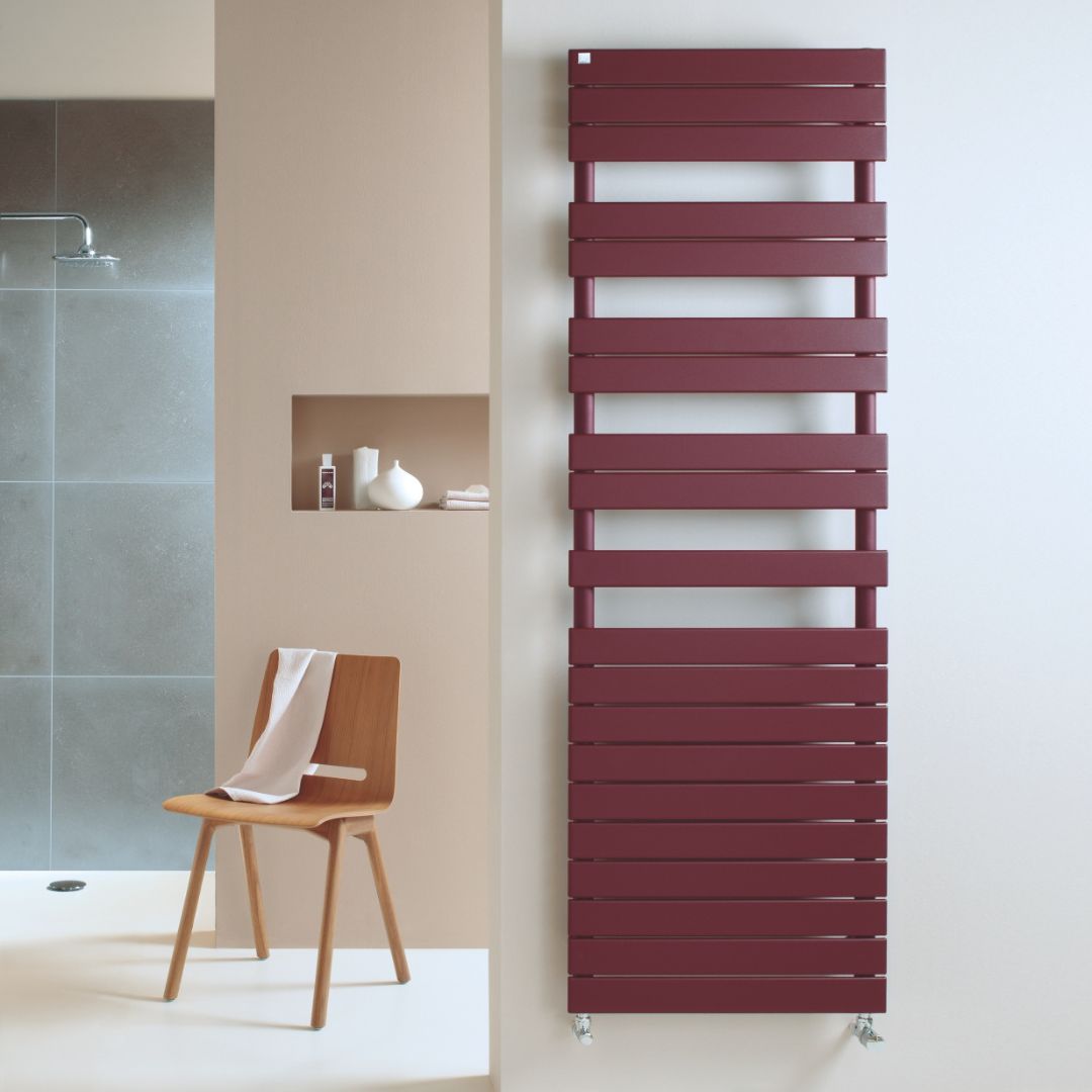 Dark Pink Runtal Spa Electric radiator