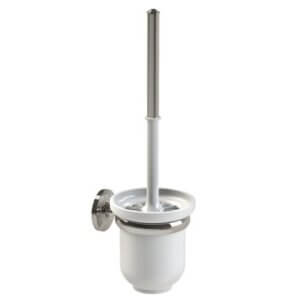 Miller Oslo Polished Nickel Toilet Brush set