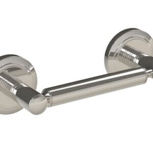 Miller Oslo Polished Nickel Double Post Toilet Roll Holder
