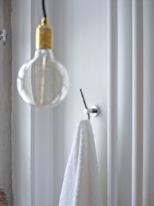 Miller Bond Chrome Double Robe Hook
