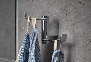 Miller Miami Chrome Swivel robe hook