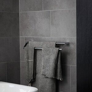 Miller Boston Chrome Double towel rail
