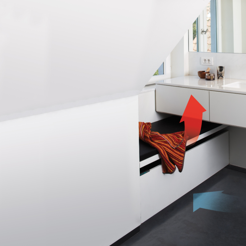 Built-in wall hybrid aco