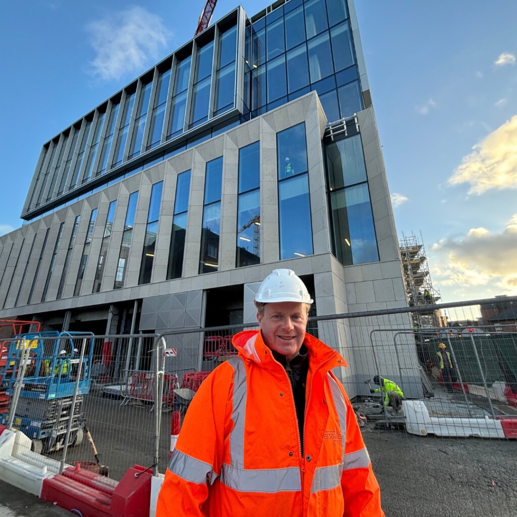 Our MD, Andrew outside the Google Annex & Treasury Building